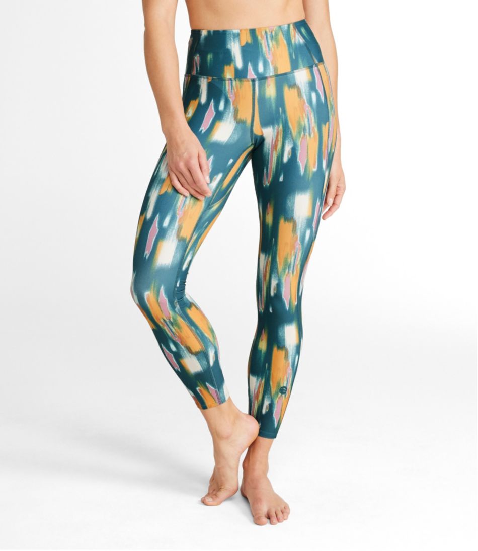L.L.Bean Sale | Women's Everyday Performance 7/8 Leggings, High-Rise Print
