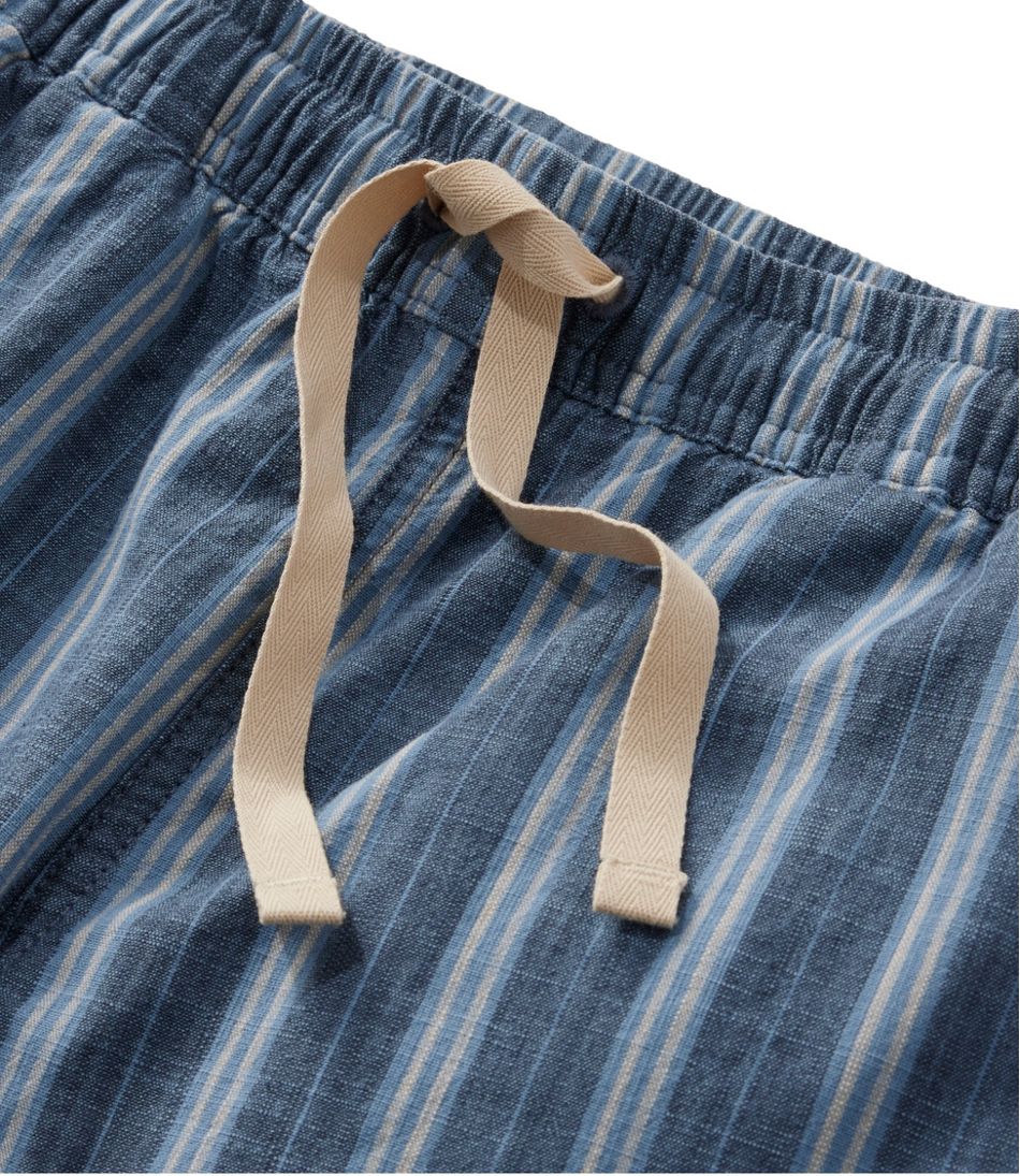 L.L.Bean For Sale | Women's Lakewashed Dock Shorts, Mid-Rise Stripe