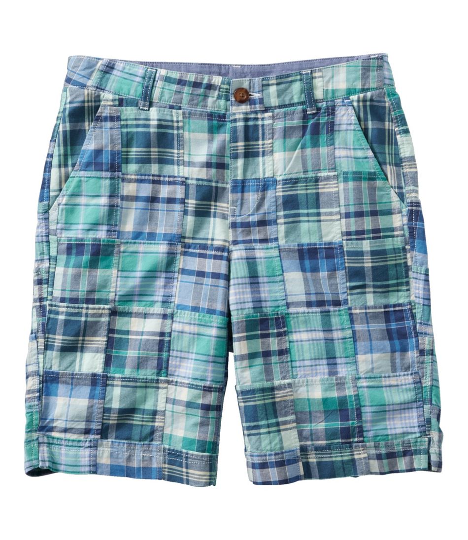 L.L.Bean US | Women's Comfort Shorts, Patchwork Bermudas 9"