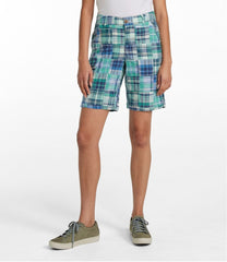 L.L.Bean US | Women's Comfort Shorts, Patchwork Bermudas 9"