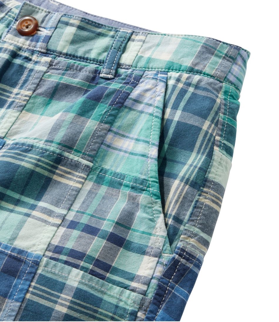 L.L.Bean US | Women's Comfort Shorts, Patchwork Bermudas 9"