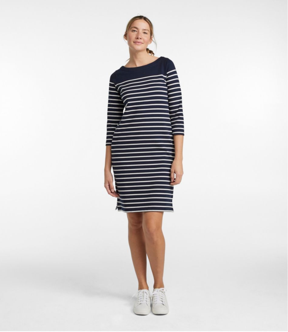 L.L.Bean Outlet | Women's Heritage Mariner Dress, Stripe