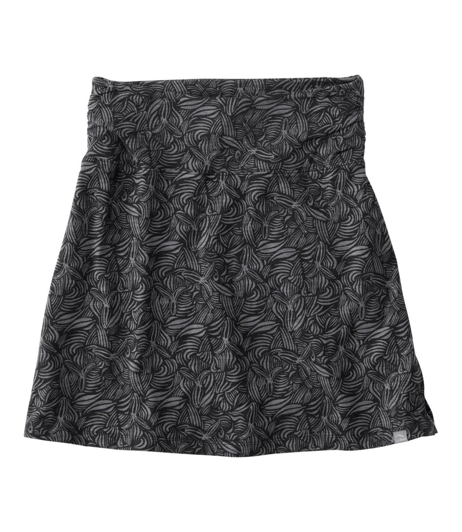 L.L.Bean New | Women's Beech Point Skirt, Print