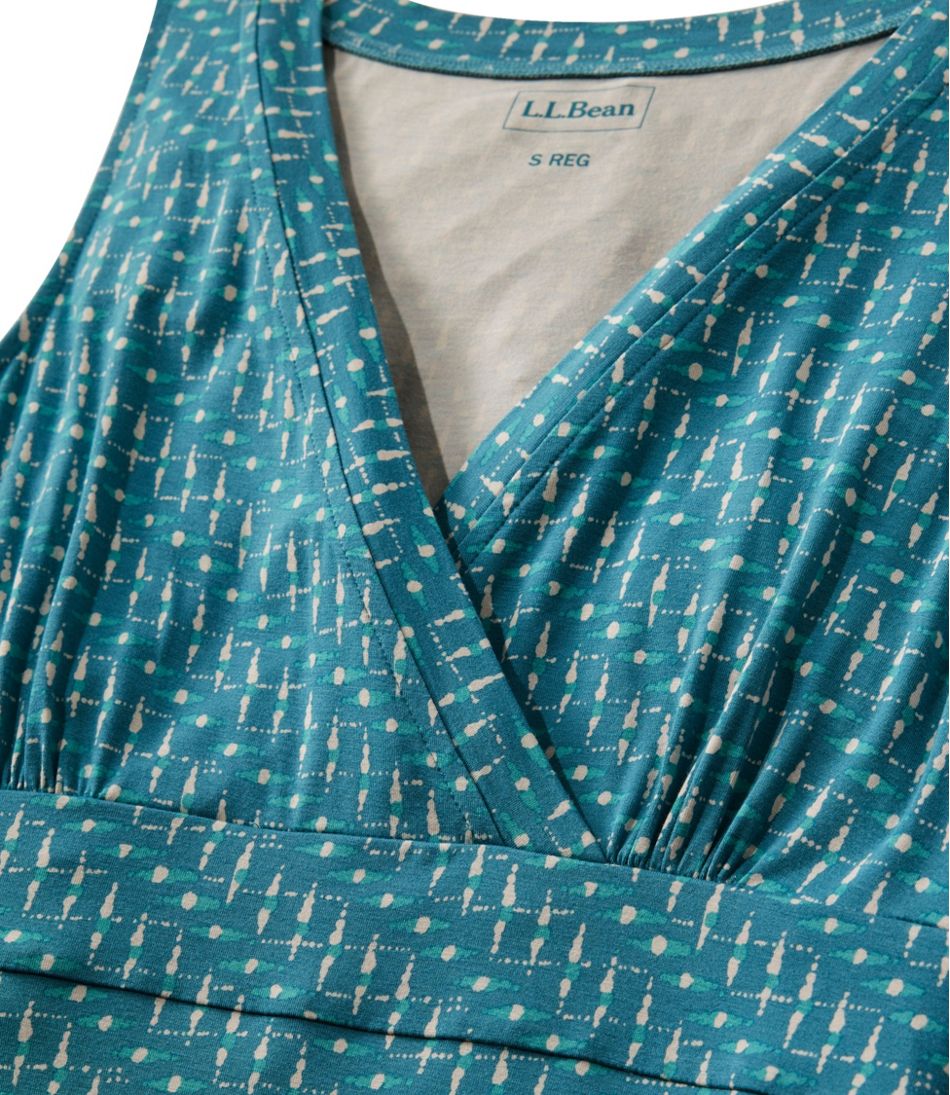 L.L.Bean US | Women's Summer Knit Maxi Dress, Print