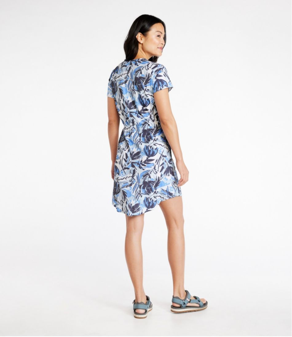 L.L.Bean Discount | Women's Everyday SunSmart® Knit Dress, Print