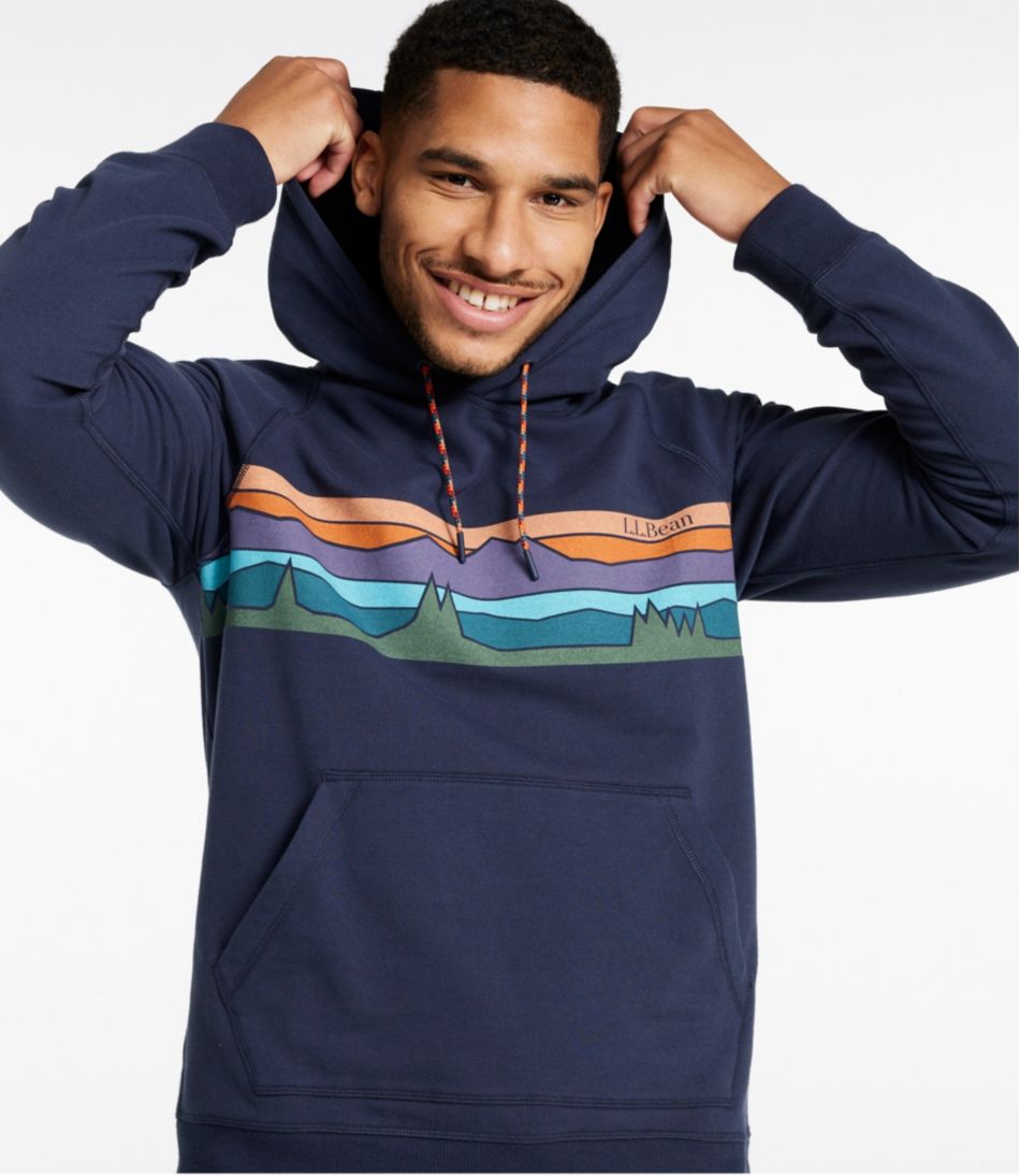 L.L.Bean New | Men's Bean's Comfort Camp Hoodie, Graphic
