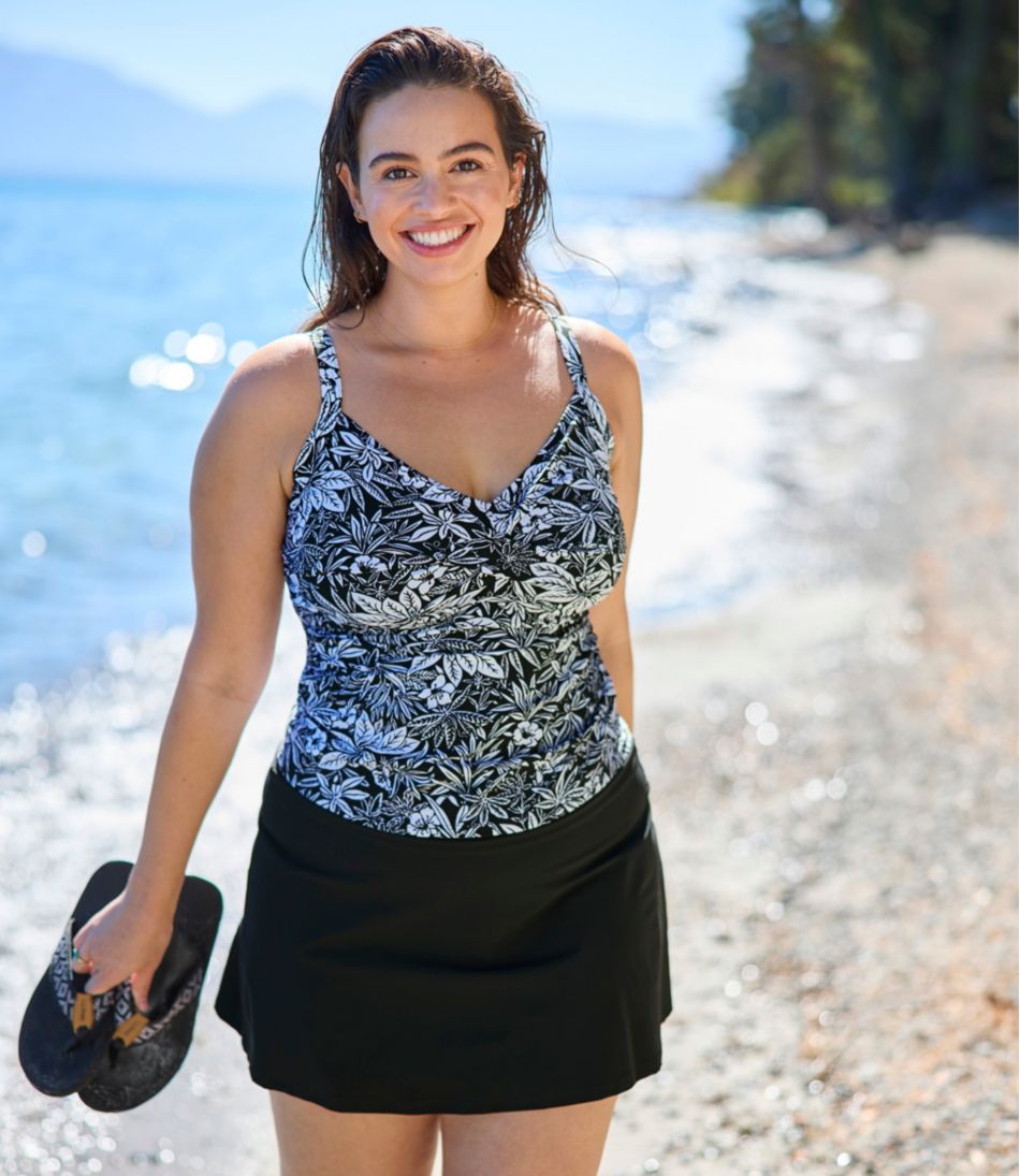 L.L.Bean US | Women's Shaping Swimwear, Swim Skirt