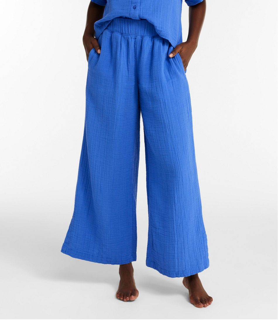 L.L.Bean On Sale | Women's Cloud Gauze Wide-Leg Pants