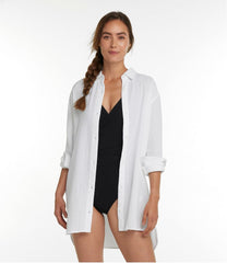 L.L.Bean Online | Women's Cloud Gauze Cover-Up Shirt