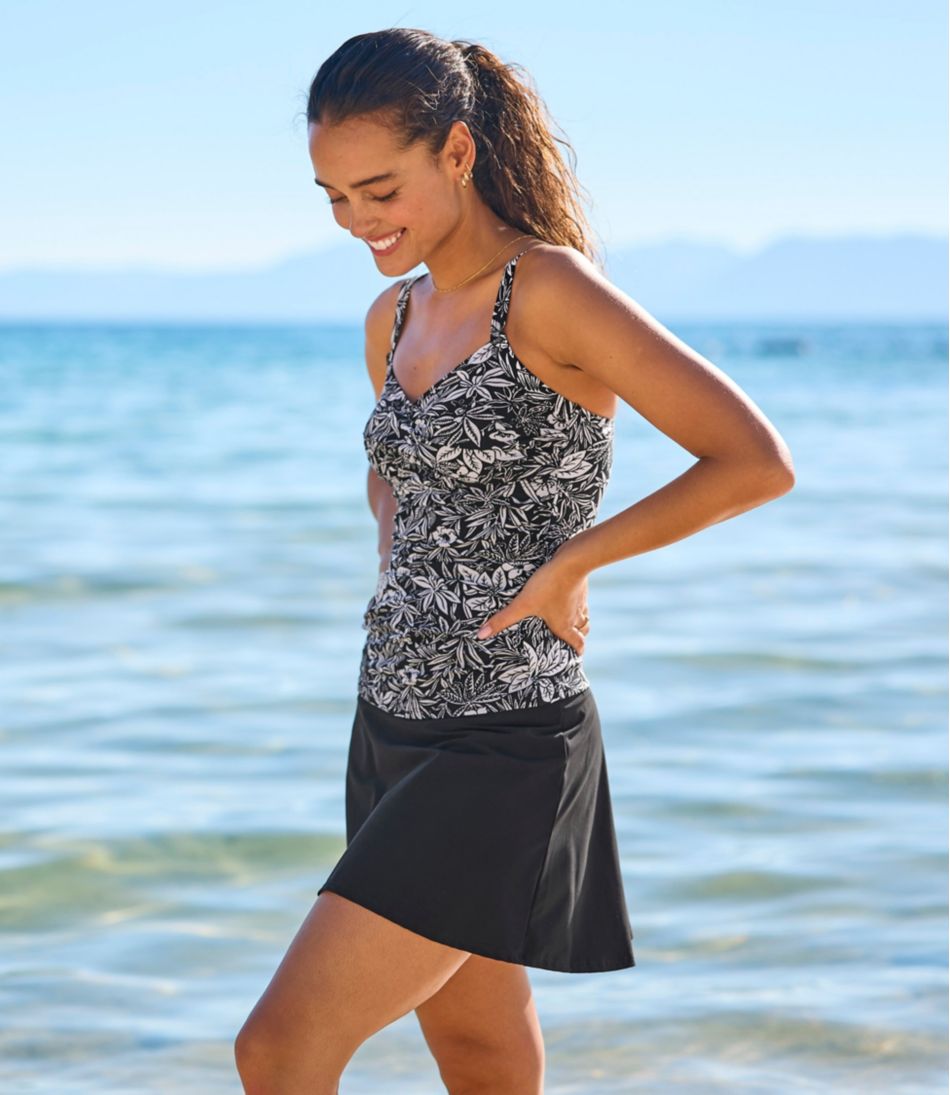 L.L.Bean Discount | Women's Shaping Swimwear, Tankini Top Print
