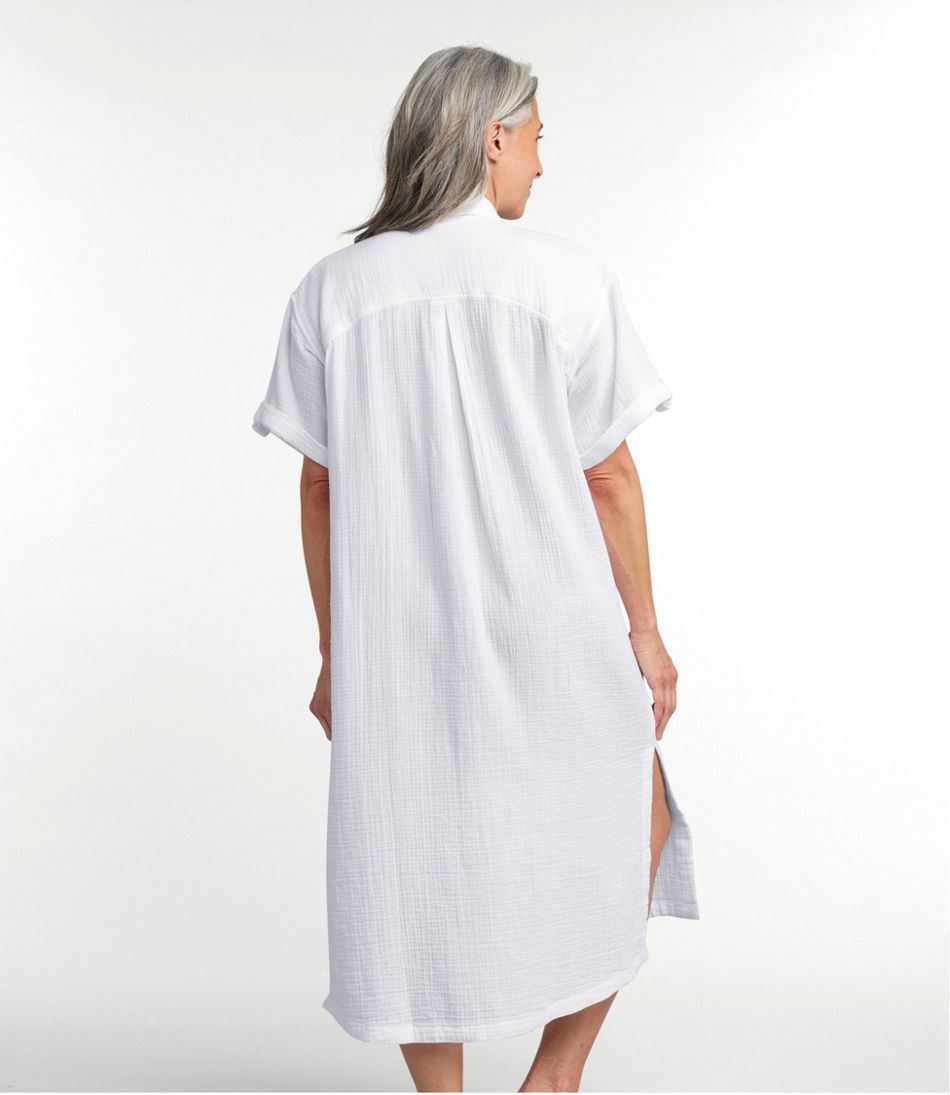L.L.Bean Sale | Women's Cloud Gauze Midi Dress