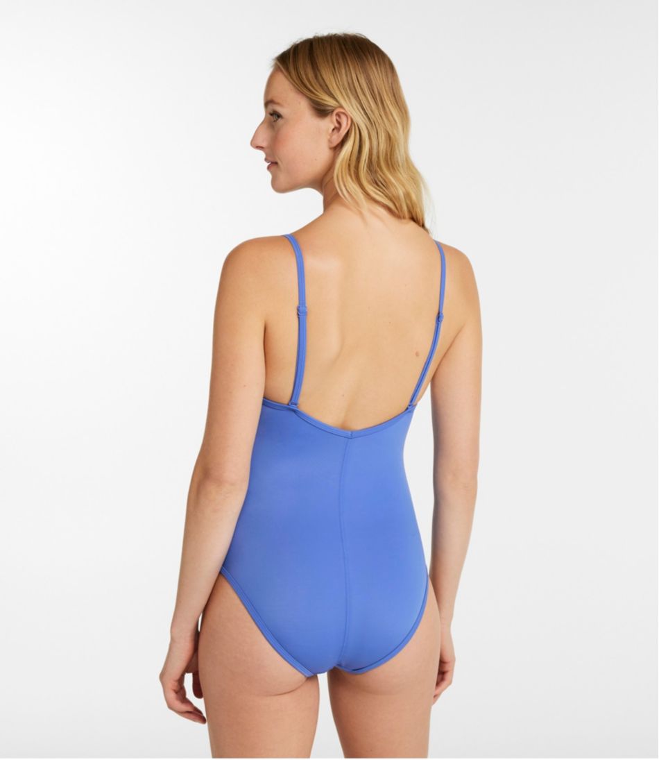L.L.Bean Online | Women's Coastal Essentials Swimwear, V-Neck Tanksuit