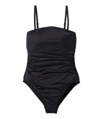 L.L.Bean New | Women's Coastal Essentials Swimwear, Bandeau Tanksuit