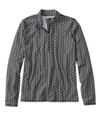 L.L.Bean Online | Women's SunSmart® UPF 50+ Sun Shirt, Quarter-Zip Print