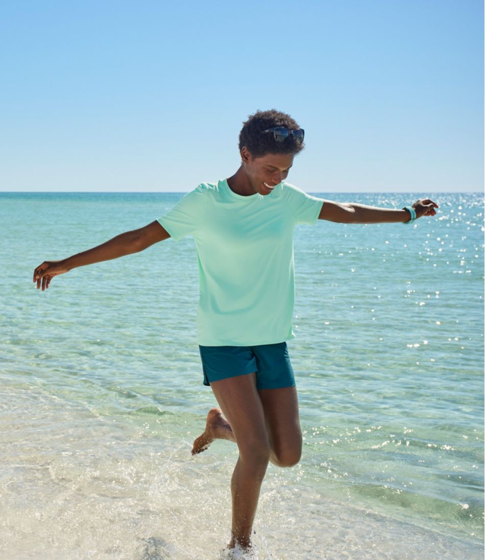 L.L.Bean On Sale | Women's SunSmart® UPF 50+ Sun Shirt, Short-Sleeve