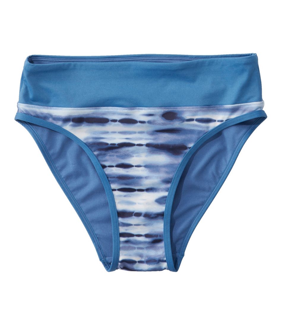 L.L.Bean For Sale | Women's New Currents Swimwear, Mid-Rise Brief Print