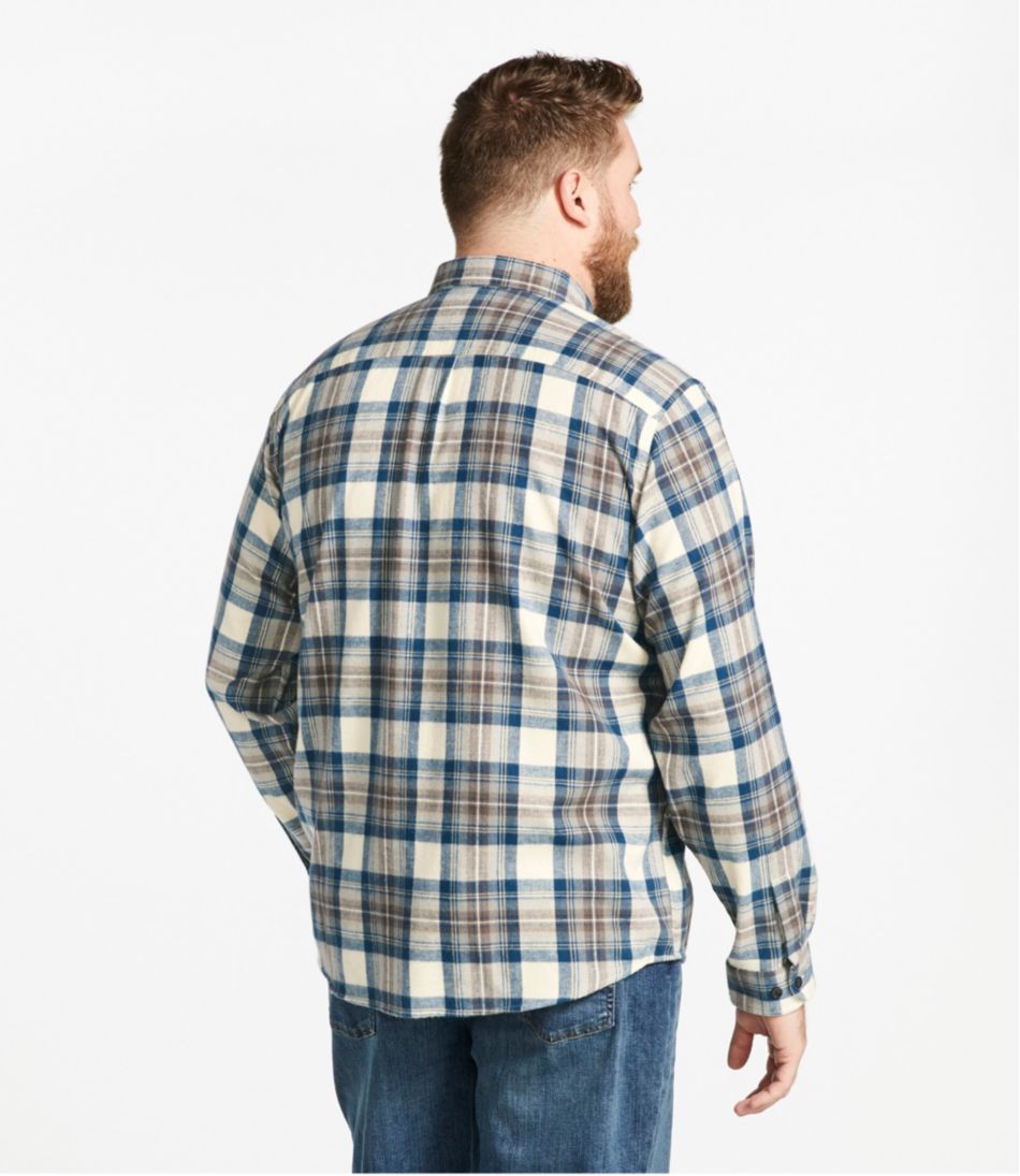 L.L.Bean On Sale | Men's Scotch Plaid Flannel Shirt, Traditional Fit