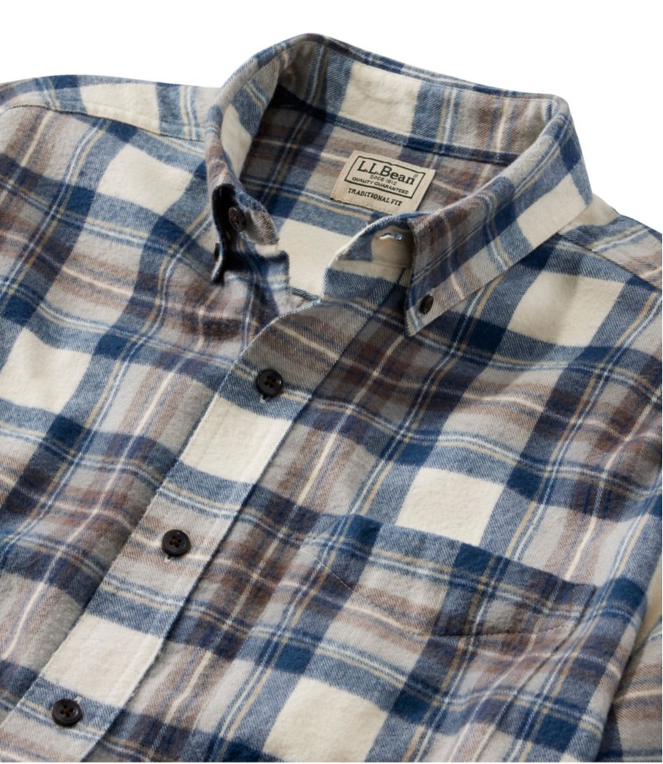 L.L.Bean On Sale | Men's Scotch Plaid Flannel Shirt, Traditional Fit