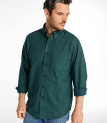 L.L.Bean New | Men's Wicked Good Flannel Shirt, Traditional Fit, Houndstooth