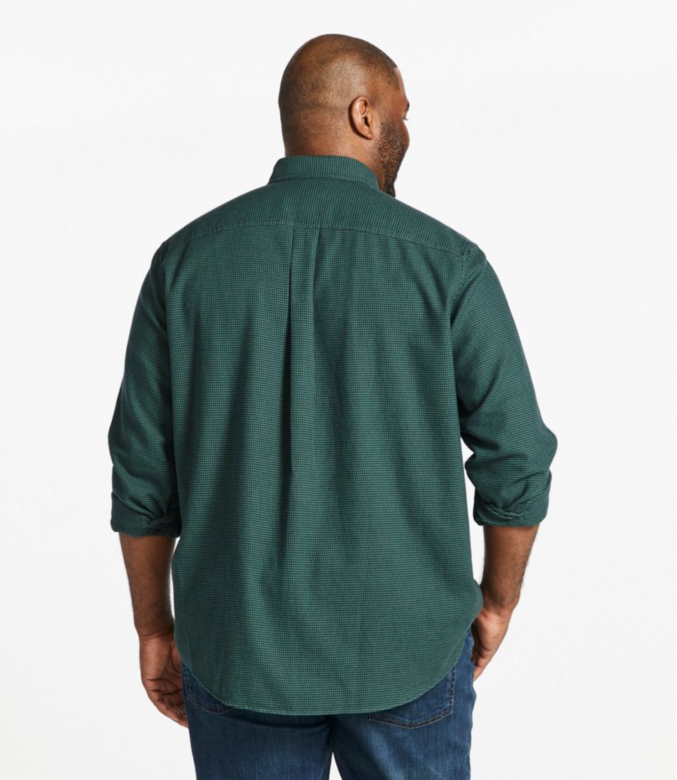 L.L.Bean New | Men's Wicked Good Flannel Shirt, Traditional Fit, Houndstooth