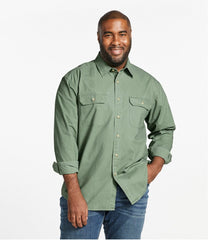 L.L.Bean US | Men's Sunwashed Canvas Shirt, Traditional Fit
