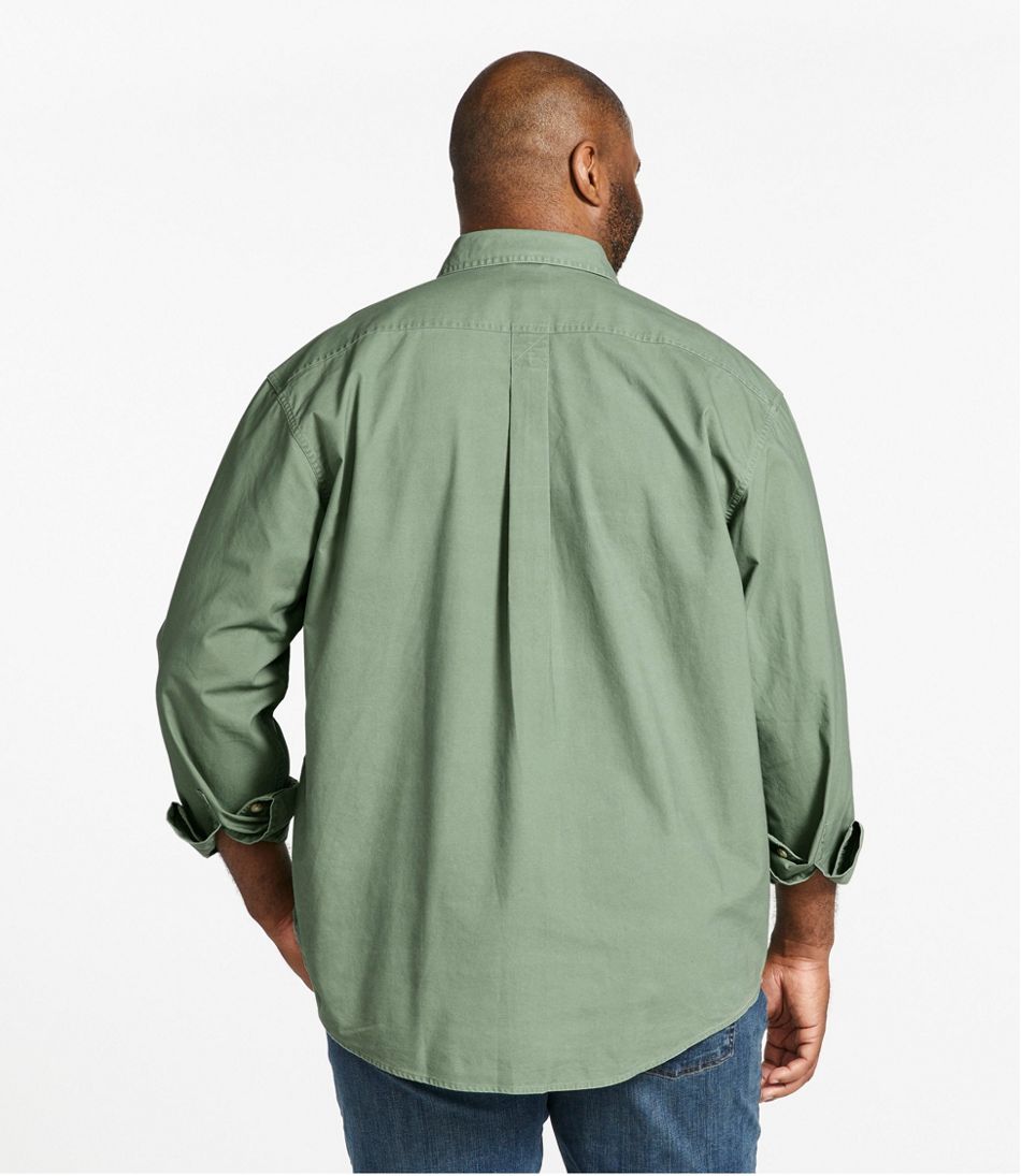 L.L.Bean US | Men's Sunwashed Canvas Shirt, Traditional Fit