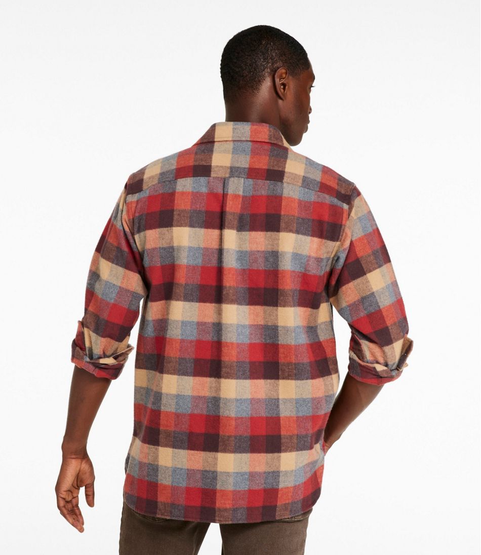 L.L.Bean On Sale | Men's Chamois Shirt, Traditional Fit, Plaid