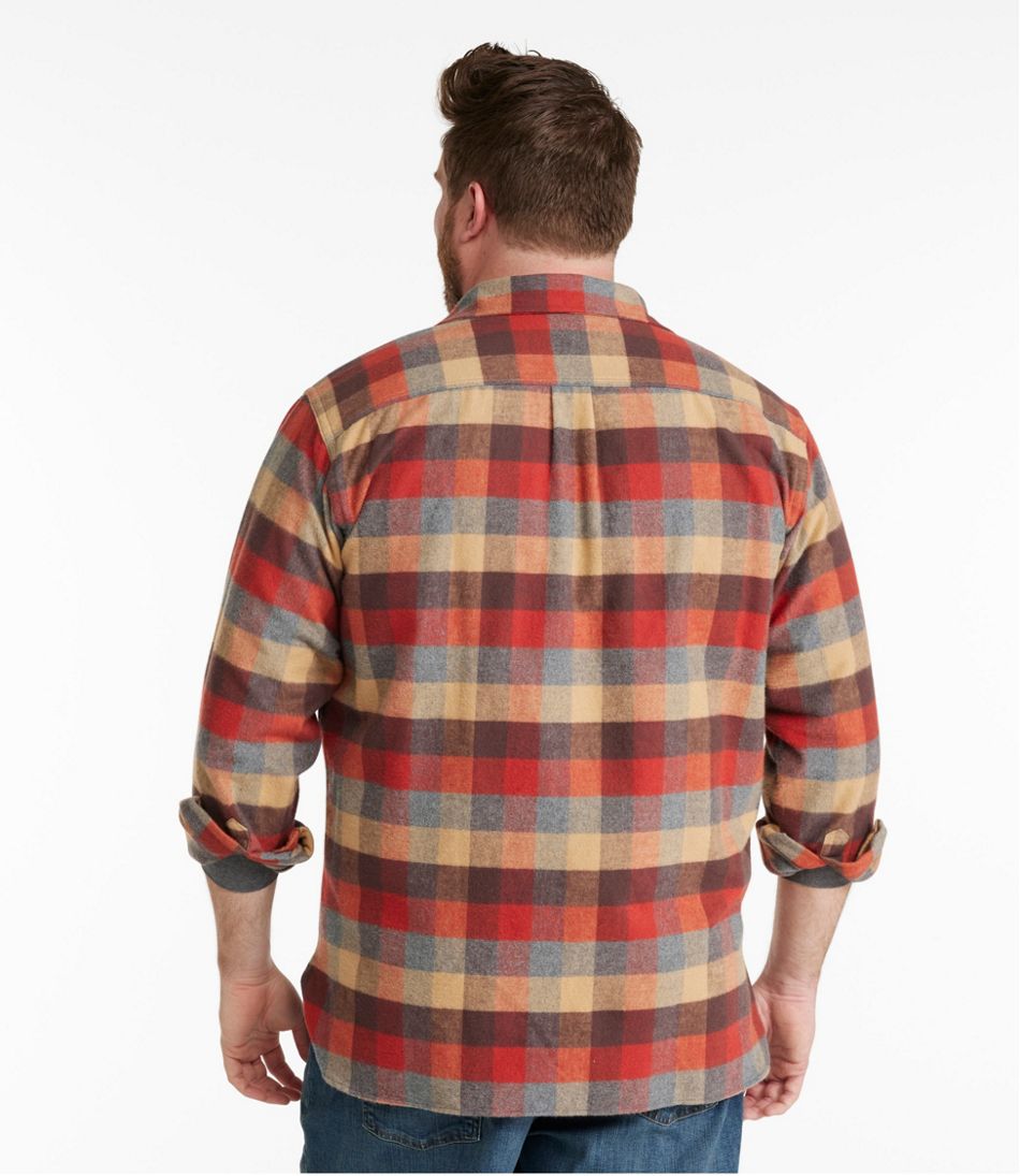 L.L.Bean On Sale | Men's Chamois Shirt, Traditional Fit, Plaid