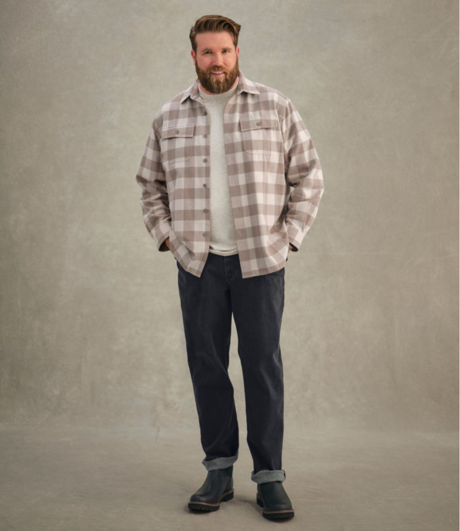 L.L.Bean On Sale | Men's Chamois Shirt, Traditional Fit, Plaid