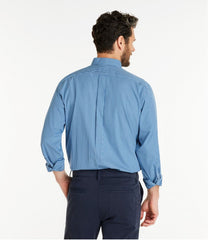 L.L.Bean | Men's Wrinkle-Free Pinpoint Oxford Cloth Shirt, Traditional Fit Tattersall