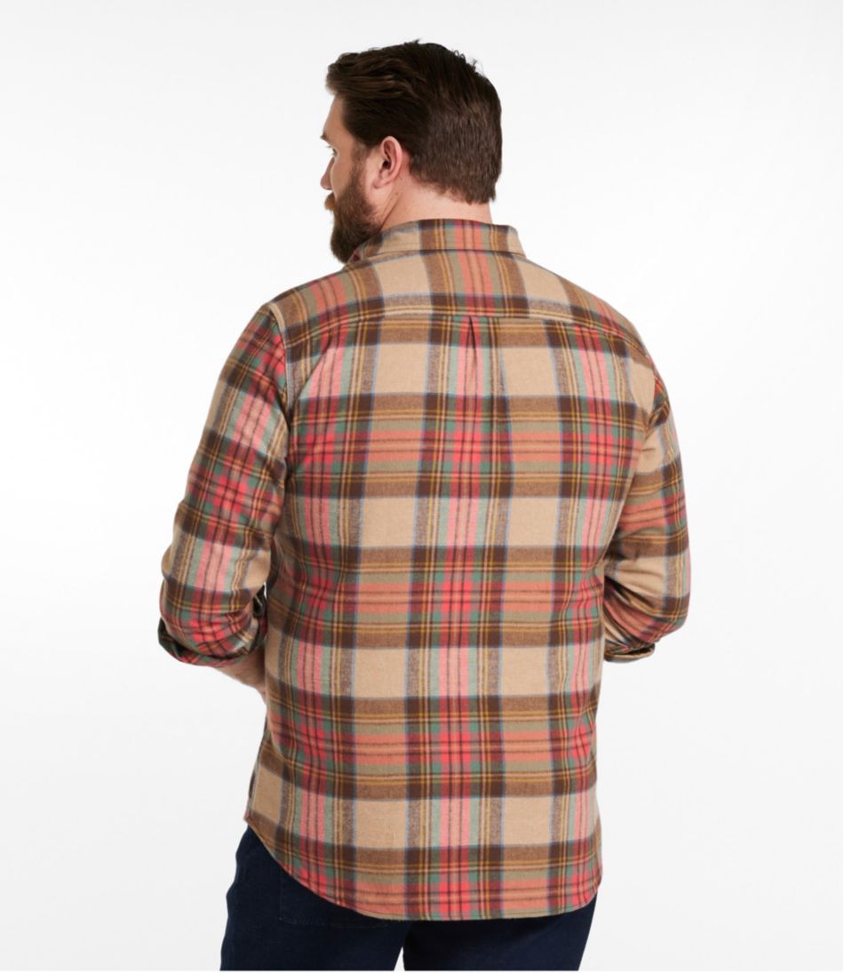 L.L.Bean Online | Men's Scotch Plaid Flannel Shirt, Slim Fit