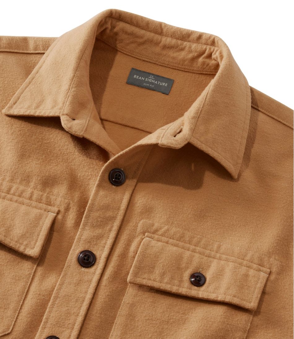 L.L.Bean For Sale | Men's Signature 1933 Chamois Cloth Shirt, Slim Fit