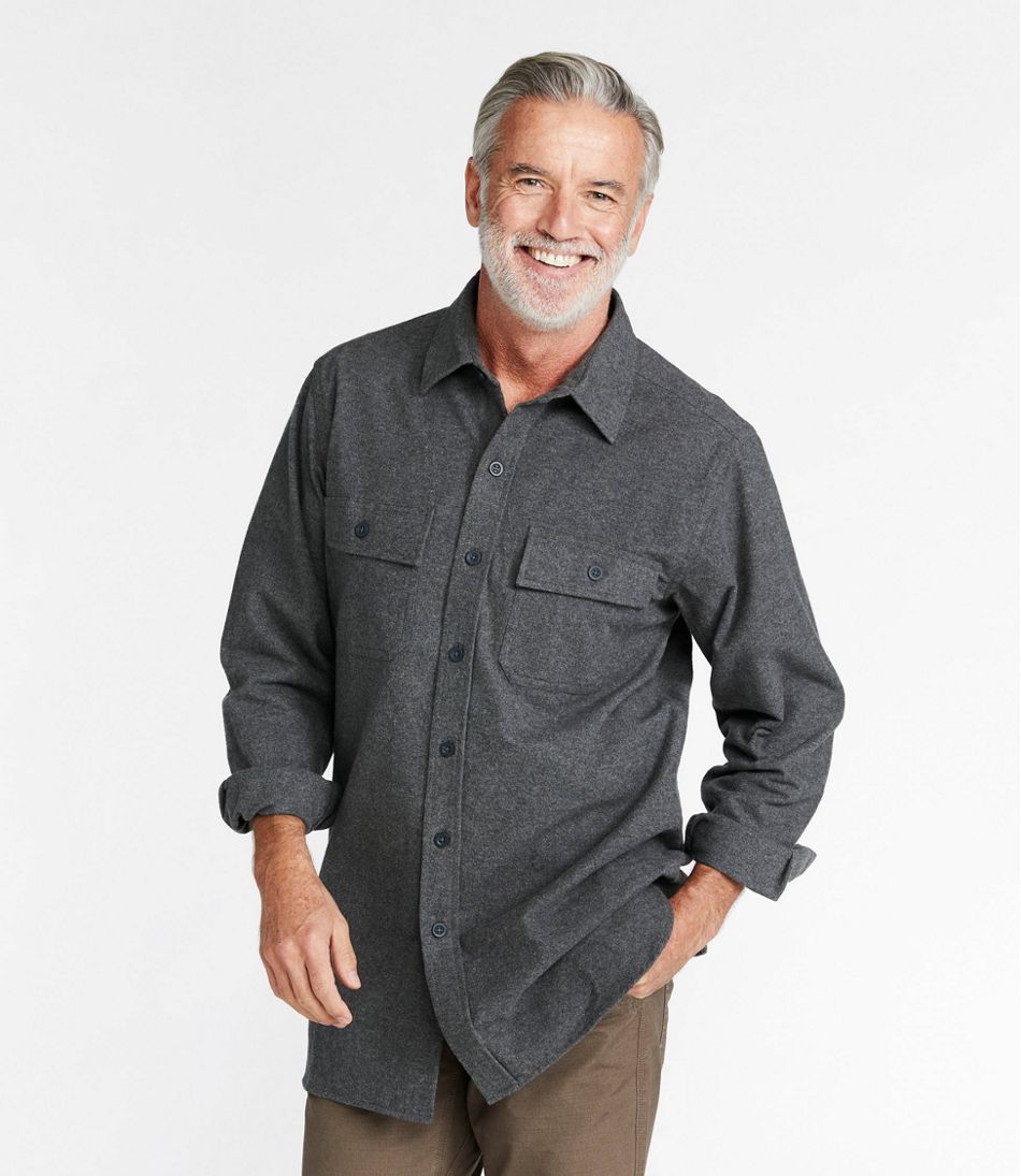 L.L.Bean For Sale | Men's Chamois Shirt, Slightly Fitted