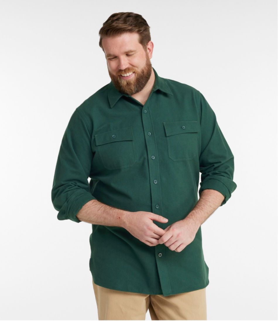 L.L.Bean For Sale | Men's Chamois Shirt, Slightly Fitted