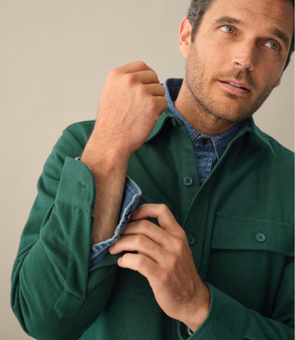 L.L.Bean For Sale | Men's Chamois Shirt, Slightly Fitted