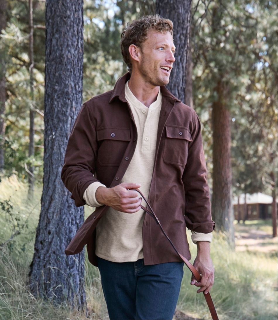L.L.Bean For Sale | Men's Chamois Shirt, Slightly Fitted