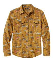 L.L.Bean New | Men's Signature 1933 Chamois Cloth Shirt, Slim Fit, Pattern