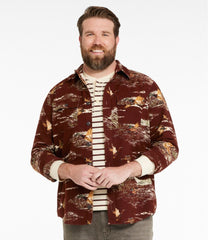 L.L.Bean New | Men's Signature 1933 Chamois Cloth Shirt, Slim Fit, Pattern