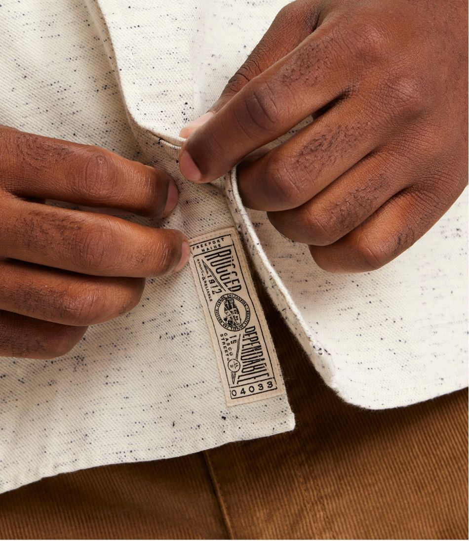 L.L.Bean | Men's Signature Donegal Woven Shirt, Long-Sleeve