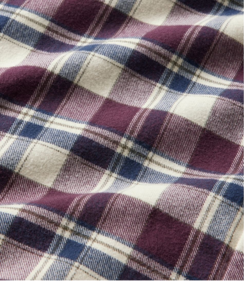 L.L.Bean Online | Men's Fleece-Lined Flannel Shirt, Traditional Fit