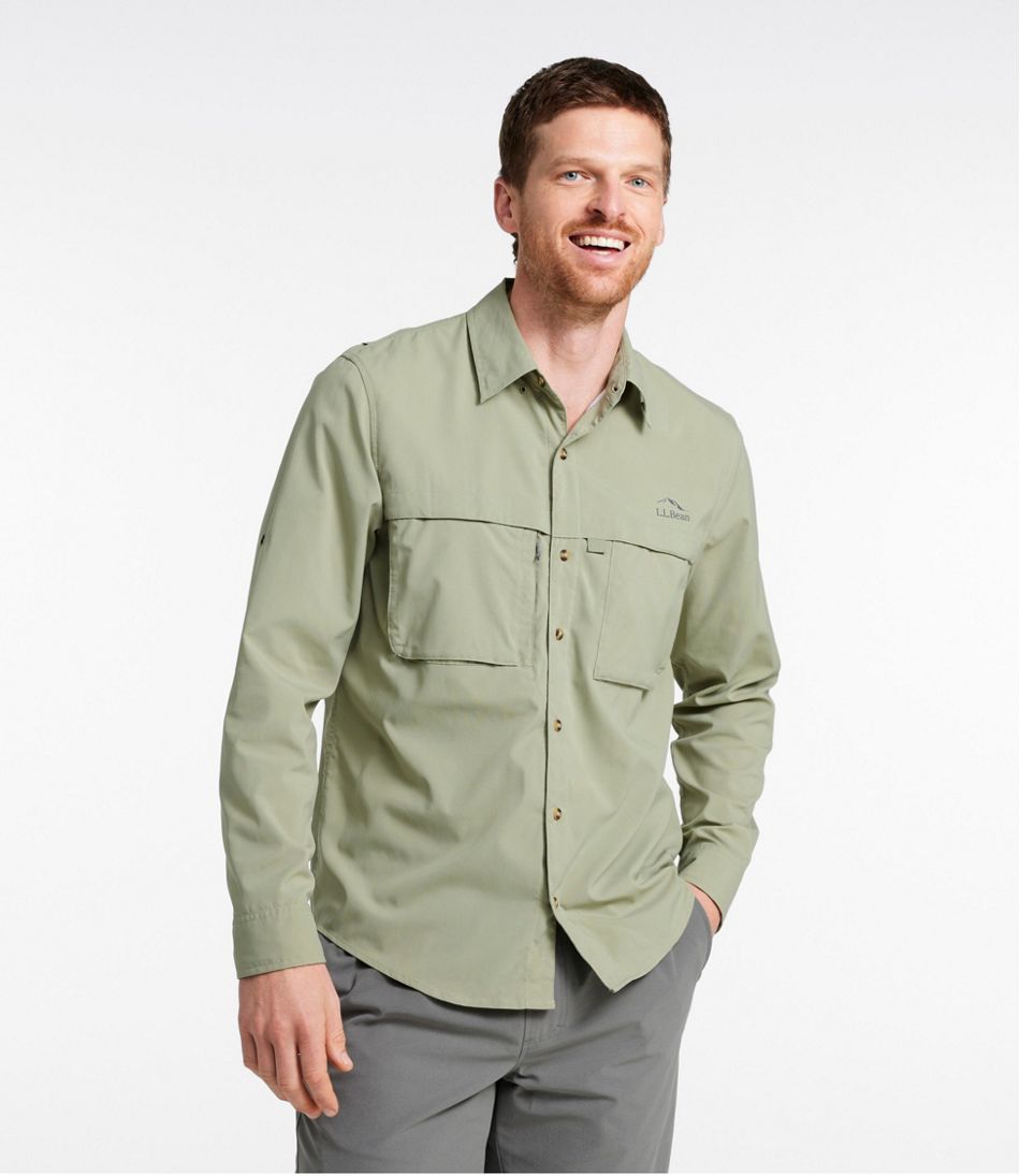 L.L.Bean Discount | Men's Tropicwear Shirt, Long-Sleeve