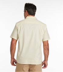 L.L.Bean Sale | Men's Riverton Ripstop Shirt, Short-Sleeve, Traditional Untucked Fit