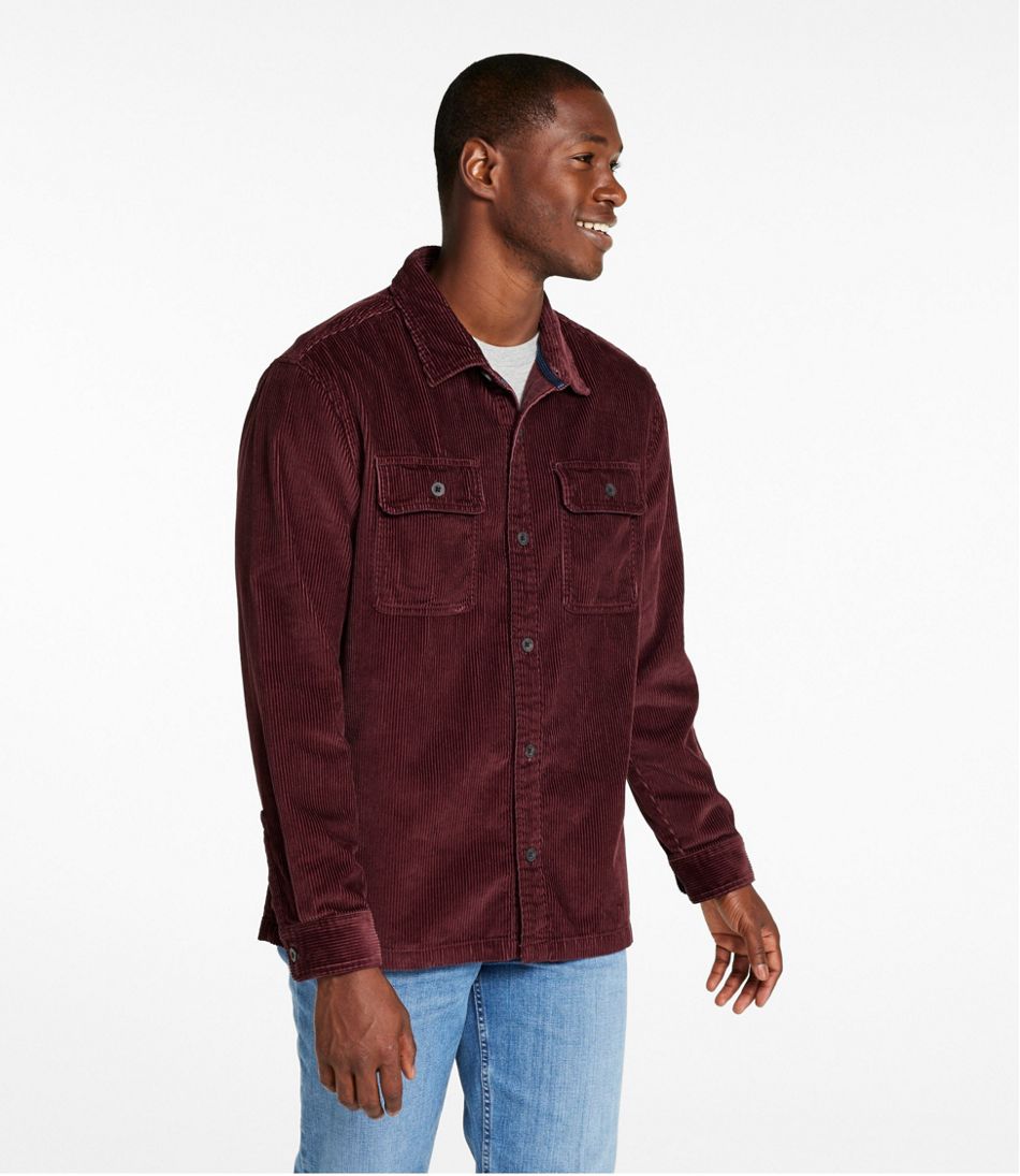 L.L.Bean On Sale | Men's Rangeley Corduroy Shirt, Slightly Fitted