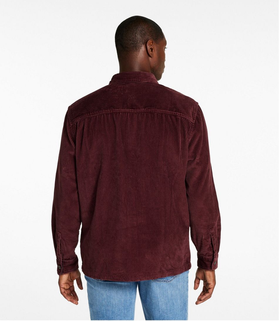 L.L.Bean On Sale | Men's Rangeley Corduroy Shirt, Slightly Fitted