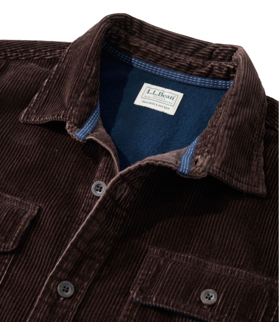 L.L.Bean On Sale | Men's Rangeley Corduroy Shirt, Slightly Fitted