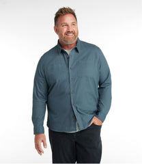 L.L.Bean For Sale | Men's BeanFlex® Twill Shirt, Slightly Fitted Untucked Fit, Long-Sleeve