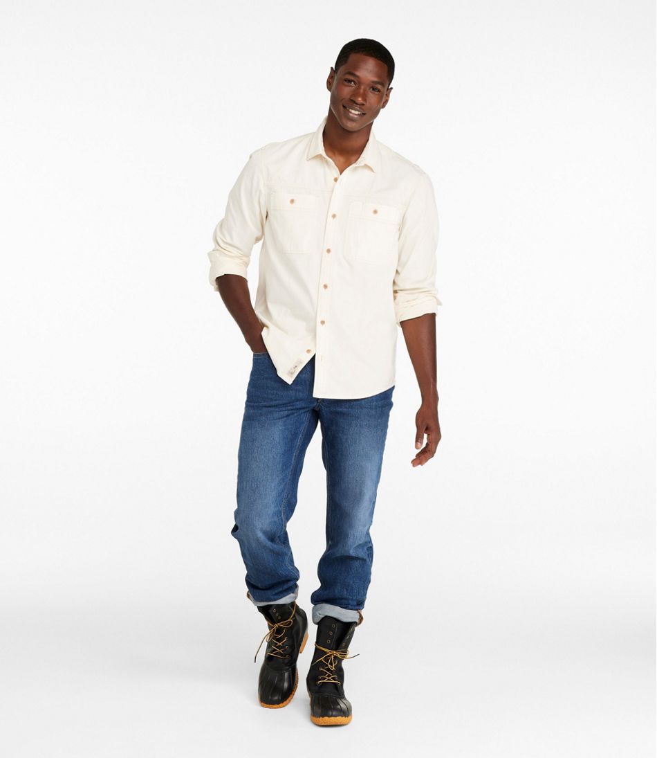 L.L.Bean New | Men's Signature Washed Field Shirt, Slim Fit