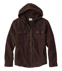 L.L.Bean US | Men's 1912 Field Flannel Shirt, Hooded, Slightly Fitted Untucked Fit