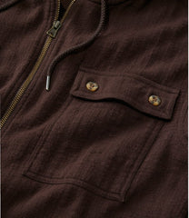 L.L.Bean US | Men's 1912 Field Flannel Shirt, Hooded, Slightly Fitted Untucked Fit
