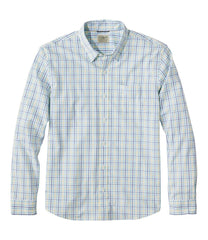 L.L.Bean Online | Men's Comfort Stretch Performance® Shirt, Long-Sleeve, Slightly Fitted Untucked Fit, Plaid